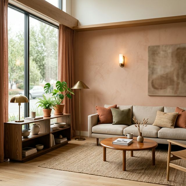 Intérieur salon moderne